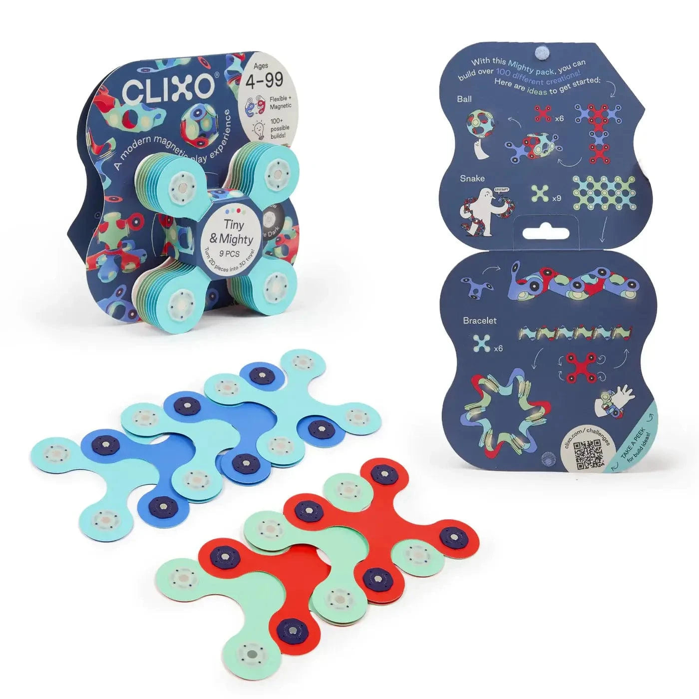 Clixo Magnetic Builder Set - Tiny & Mighty Ocean Clixo Lil Tulips