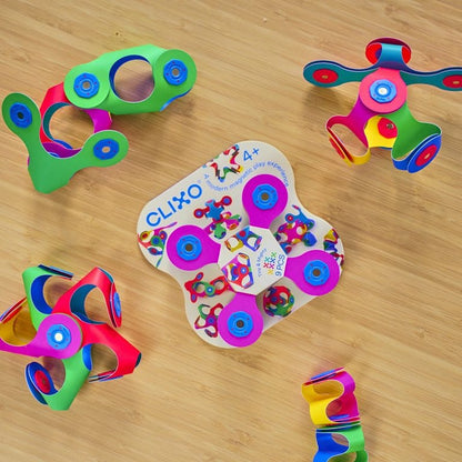 Clixo Magnetic Builder Set - Tiny & Mighty Original Clixo Lil Tulips