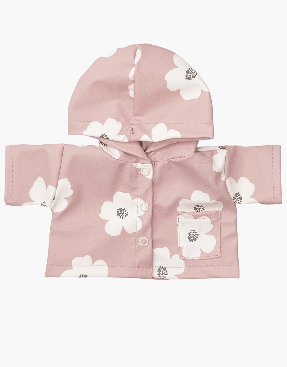 Clotaire Doll Raincoat - Camélia - 34/37 cm Minikane Lil Tulips