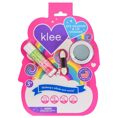 Cloudberry Kiss Mineral Eye Shadow & Lip Shimmer Duo Klee Naturals Lil Tulips