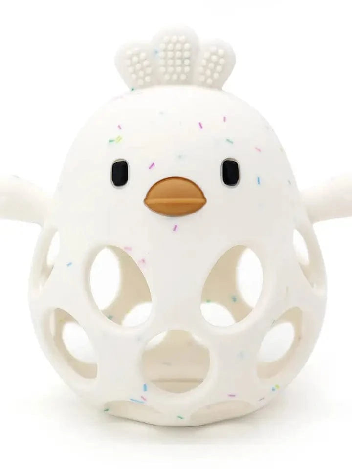 Clucky Chew Buddy-Snow Peaks & Valleys Baby Lil Tulips