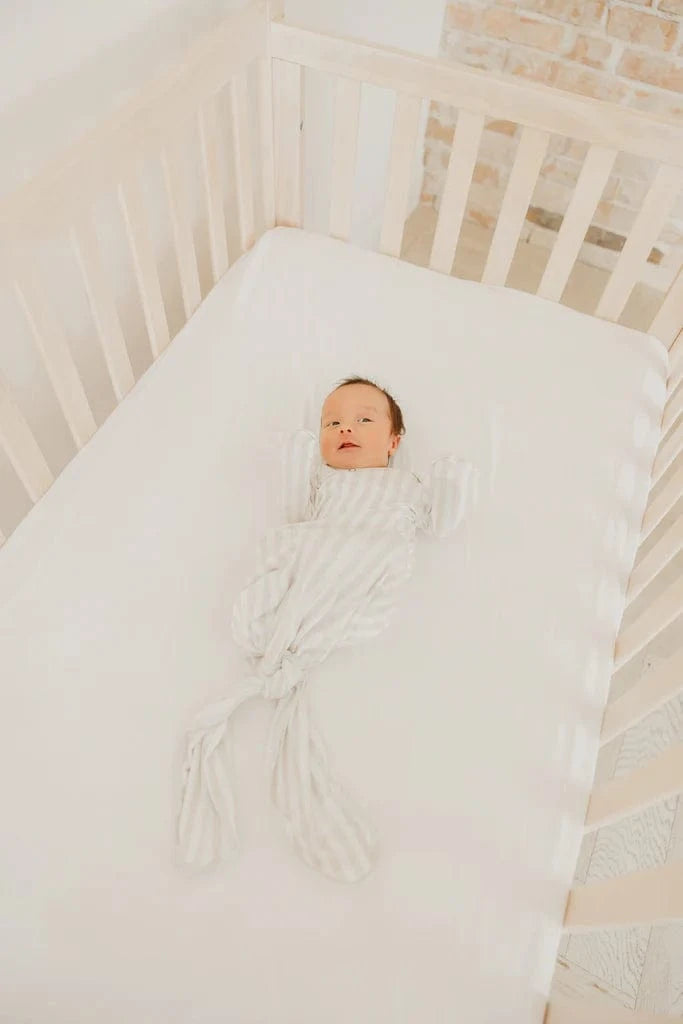 Coastal Newborn Knotted Gown Copper Pearl Lil Tulips