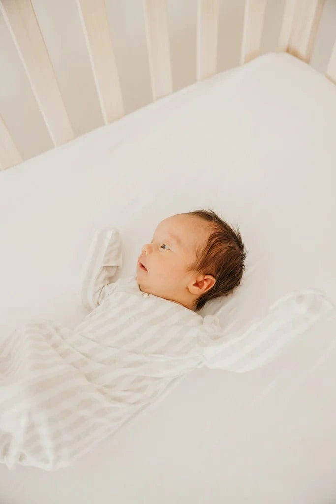 Coastal Newborn Knotted Gown Copper Pearl Lil Tulips