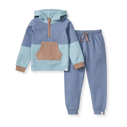 Color Blocked Toddler Sweatshirt Set Burt's Bees Baby Lil Tulips