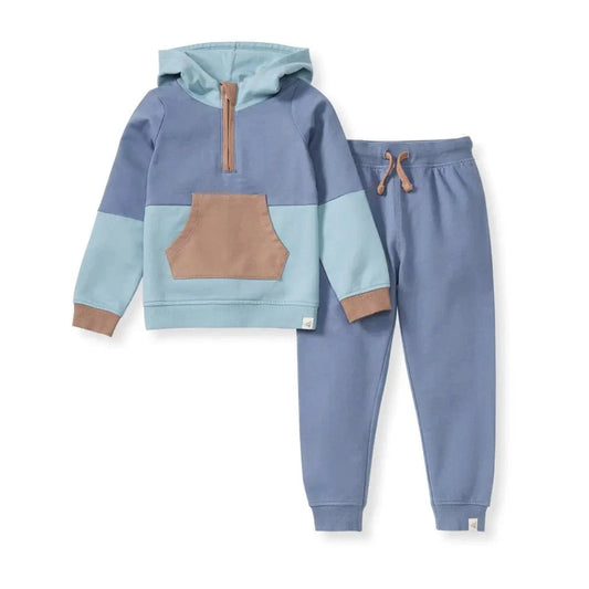Color Blocked Toddler Sweatshirt Set Burt's Bees Baby Lil Tulips