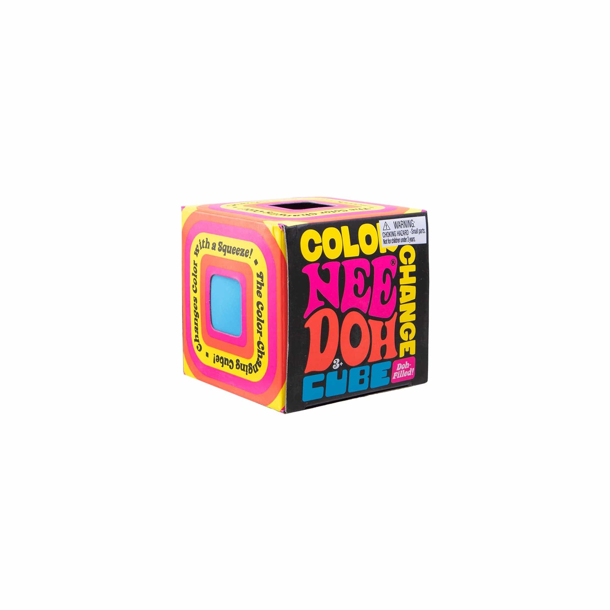 Color Changing Cube NeeDoh - Blue/Pink Schylling Inc. Lil Tulips