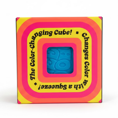 Color Changing Cube NeeDoh - Blue/Pink Schylling Inc. Lil Tulips