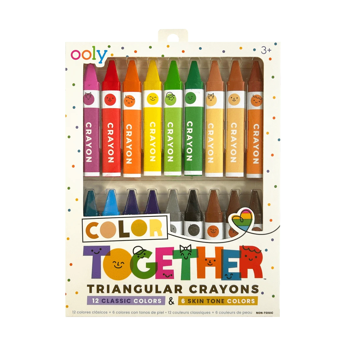 Color Together: Crayons - Set of 18 OOLY Lil Tulips