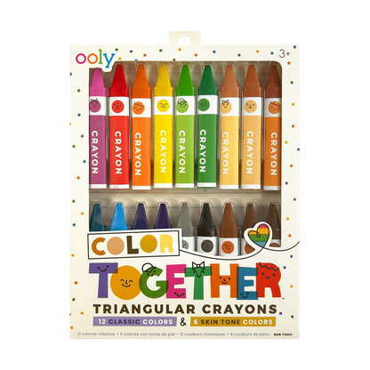 Color Together: Crayons - Set of 18 OOLY Lil Tulips