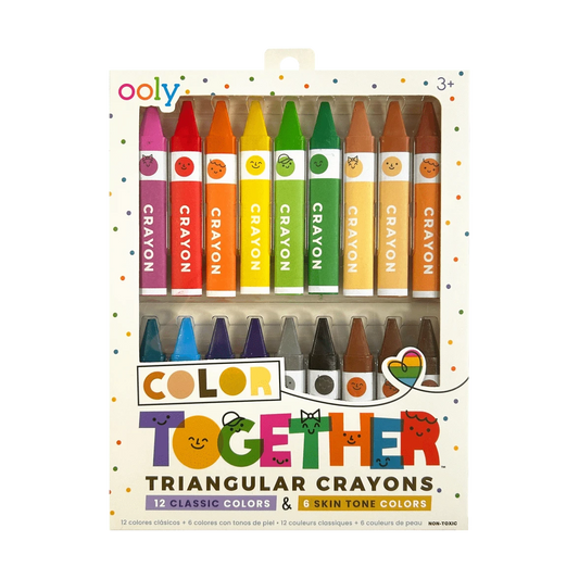 Color Together: Crayons - Set of 18 OOLY Lil Tulips