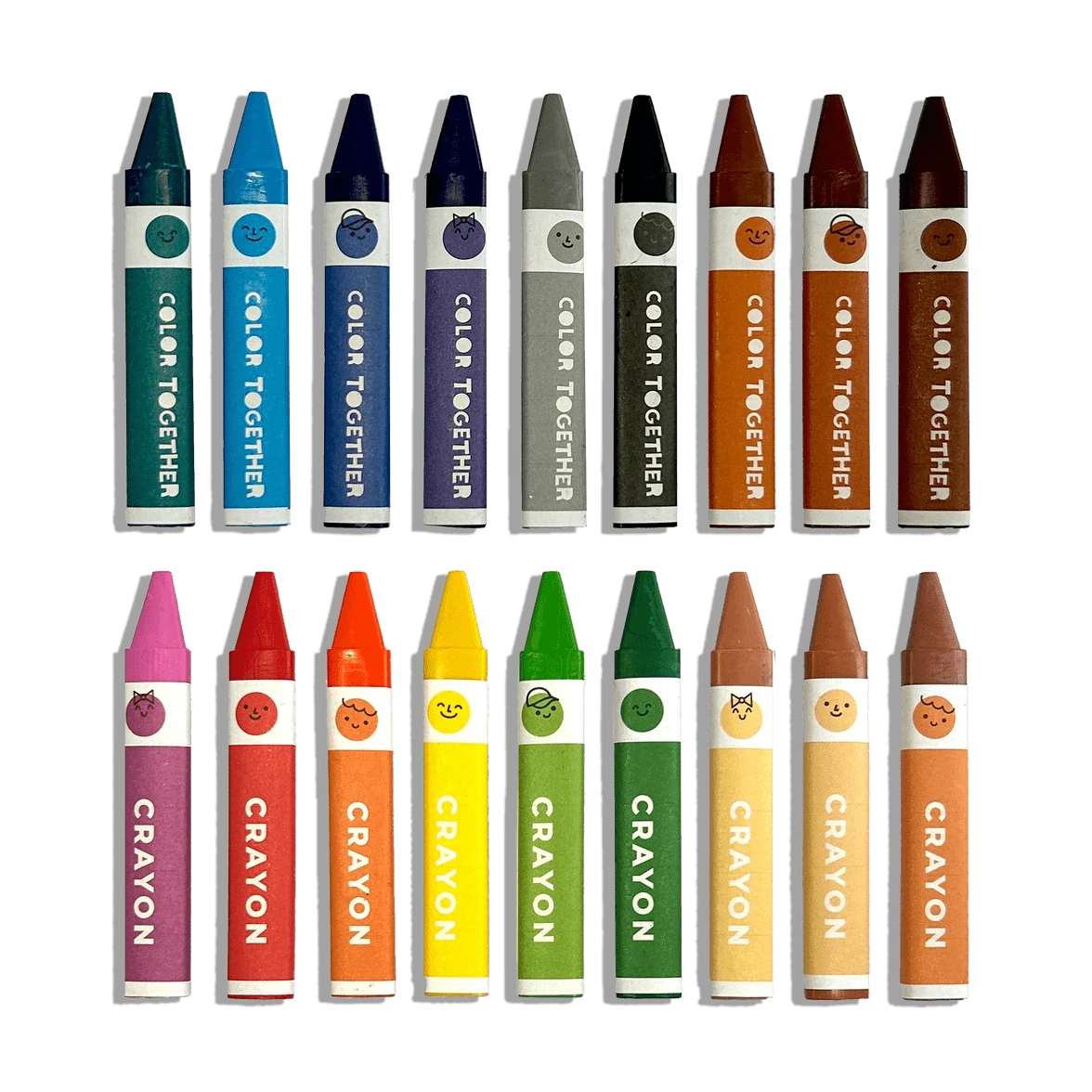 Color Together: Crayons - Set of 18 OOLY Lil Tulips