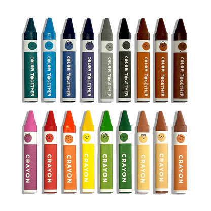 Color Together: Crayons - Set of 18 OOLY Lil Tulips