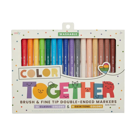Color Together Markers - Set of 18 OOLY Lil Tulips