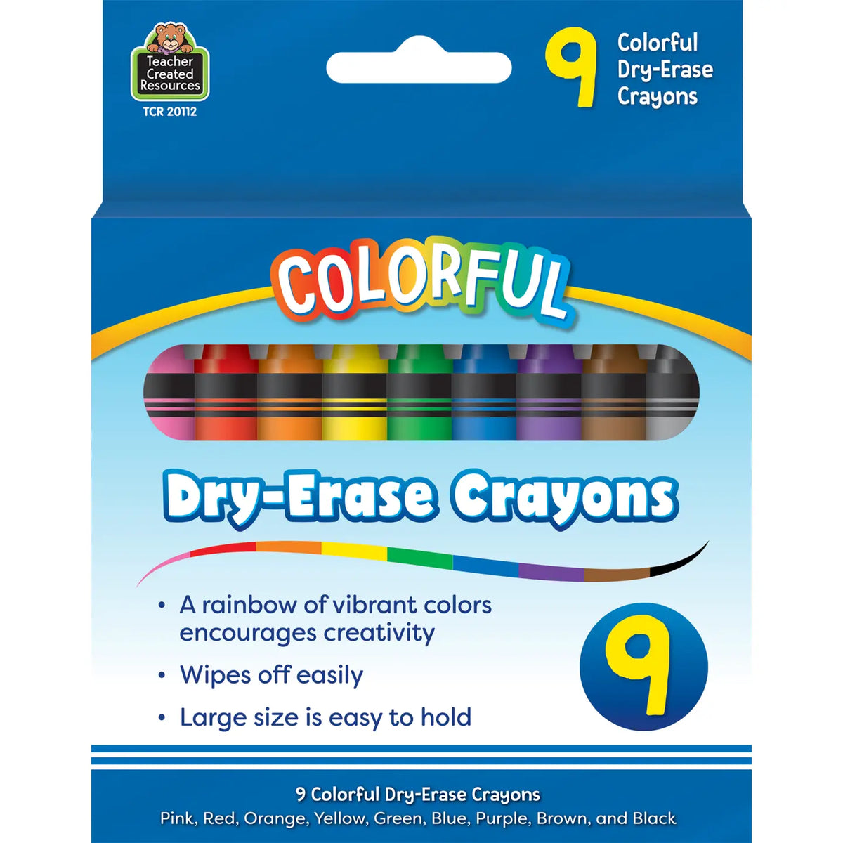 Colorful Dry-Erase Crayons Teacher Created Resources Lil Tulips