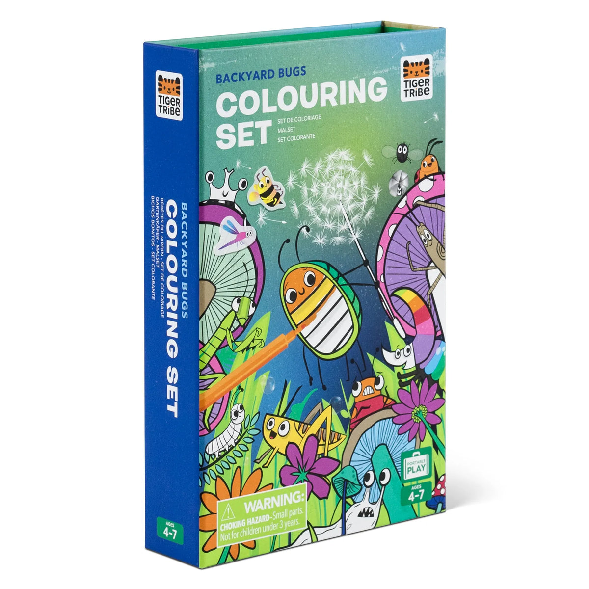Coloring Set - Backyard Bugs Tiger Tribe Lil Tulips