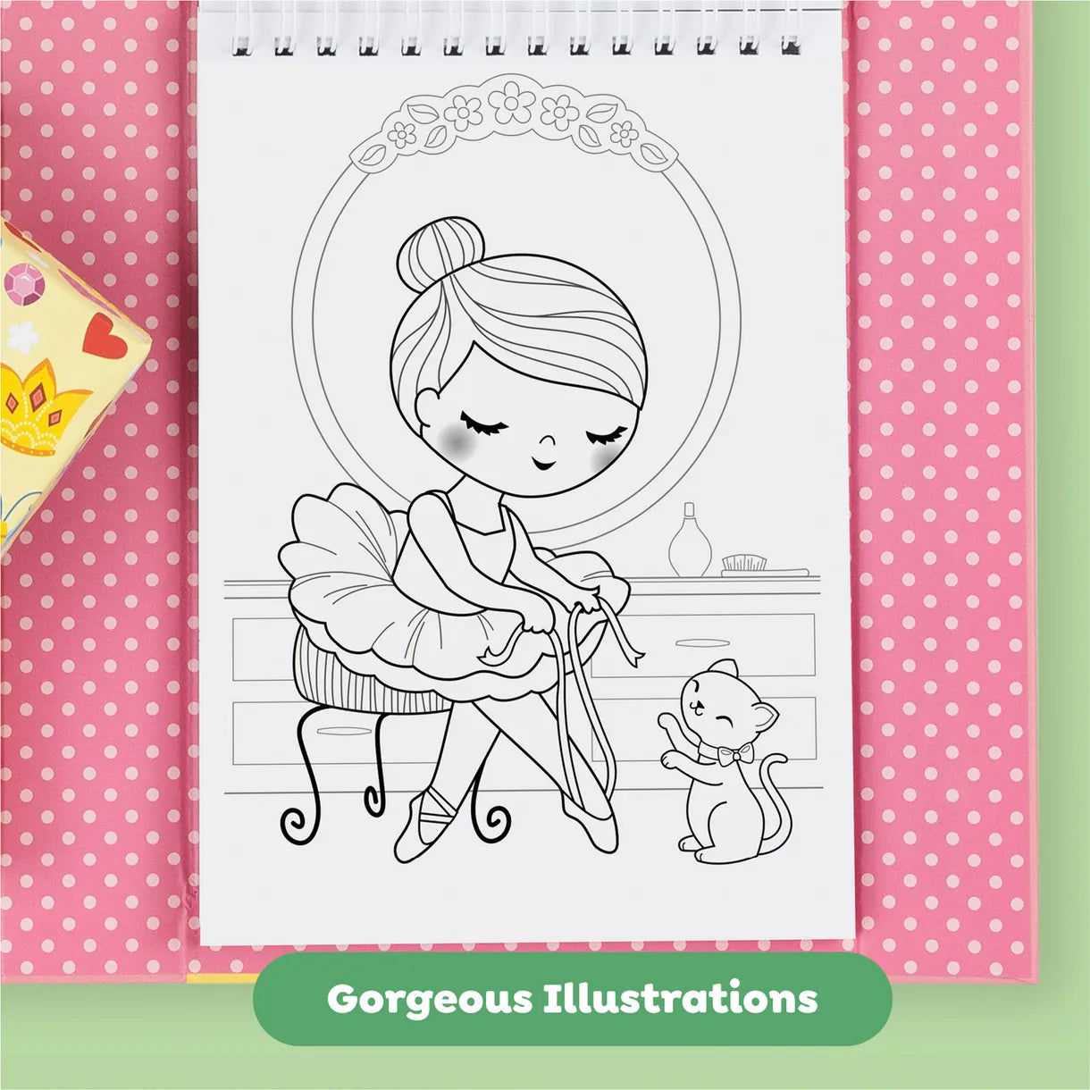 Coloring Set - Ballet Tiger Tribe Lil Tulips