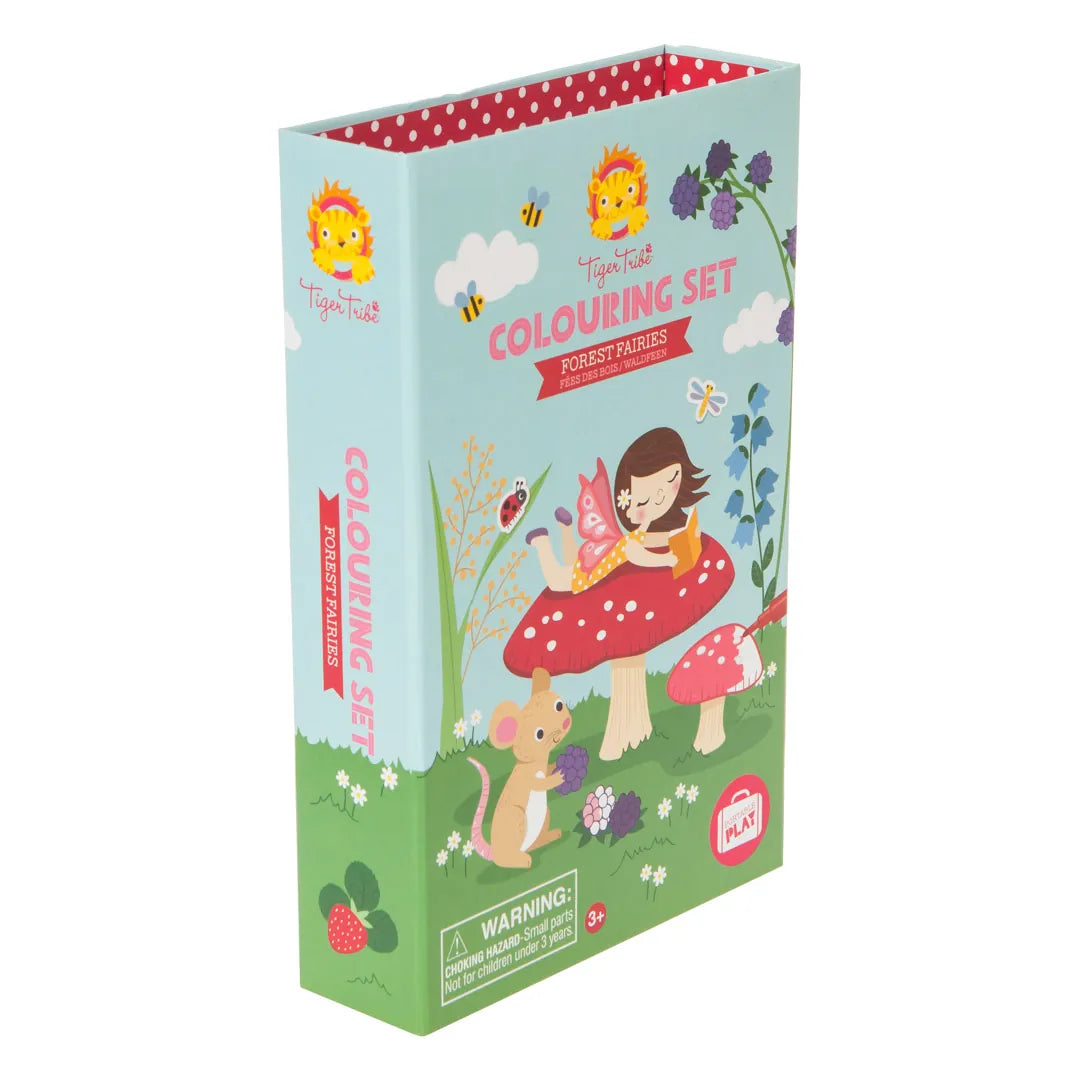 Coloring Set - Forest Fairies Tiger Tribe Lil Tulips