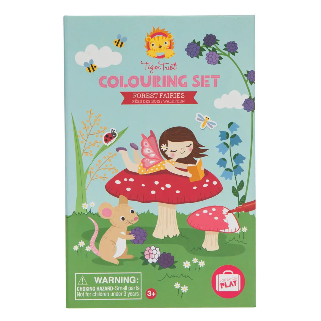 Coloring Set - Forest Fairies Tiger Tribe Lil Tulips