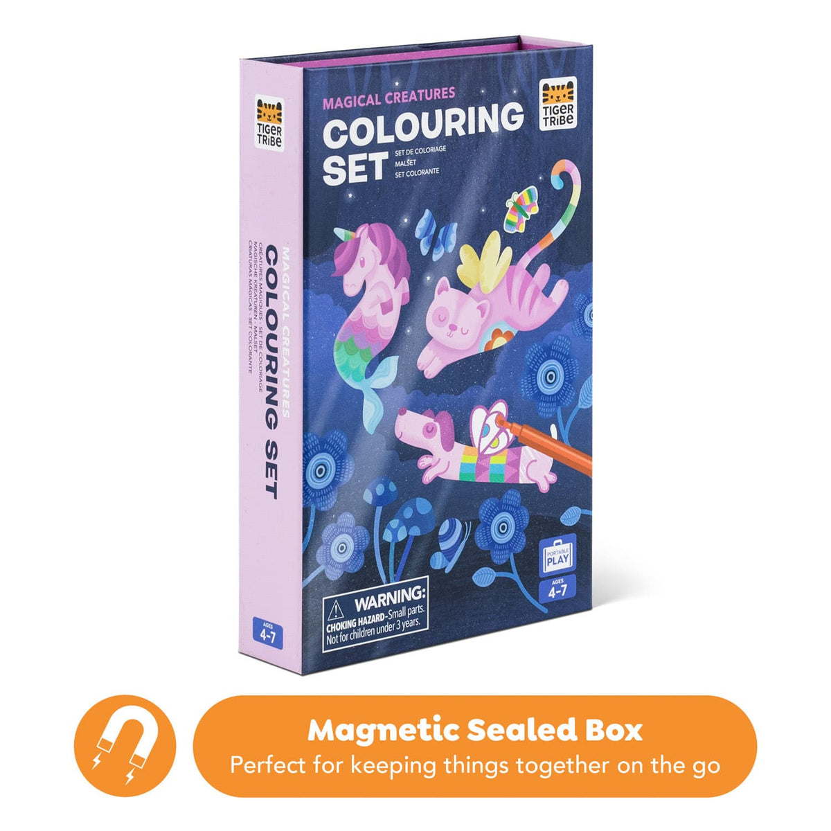 Coloring Set - Magical Creatures Tiger Tribe Lil Tulips