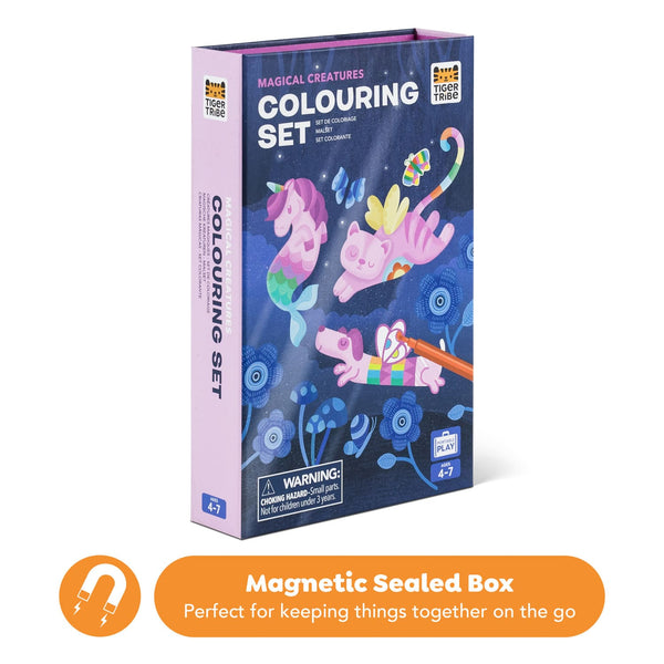 Coloring Set - Magical Creatures Tiger Tribe Lil Tulips