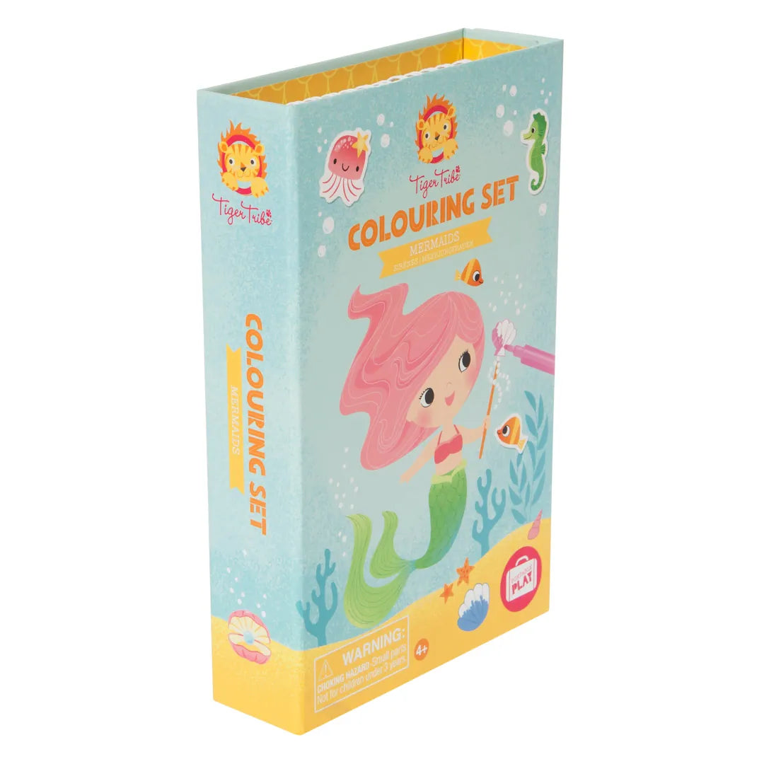 Coloring Set - Mermaids Tiger Tribe Lil Tulips