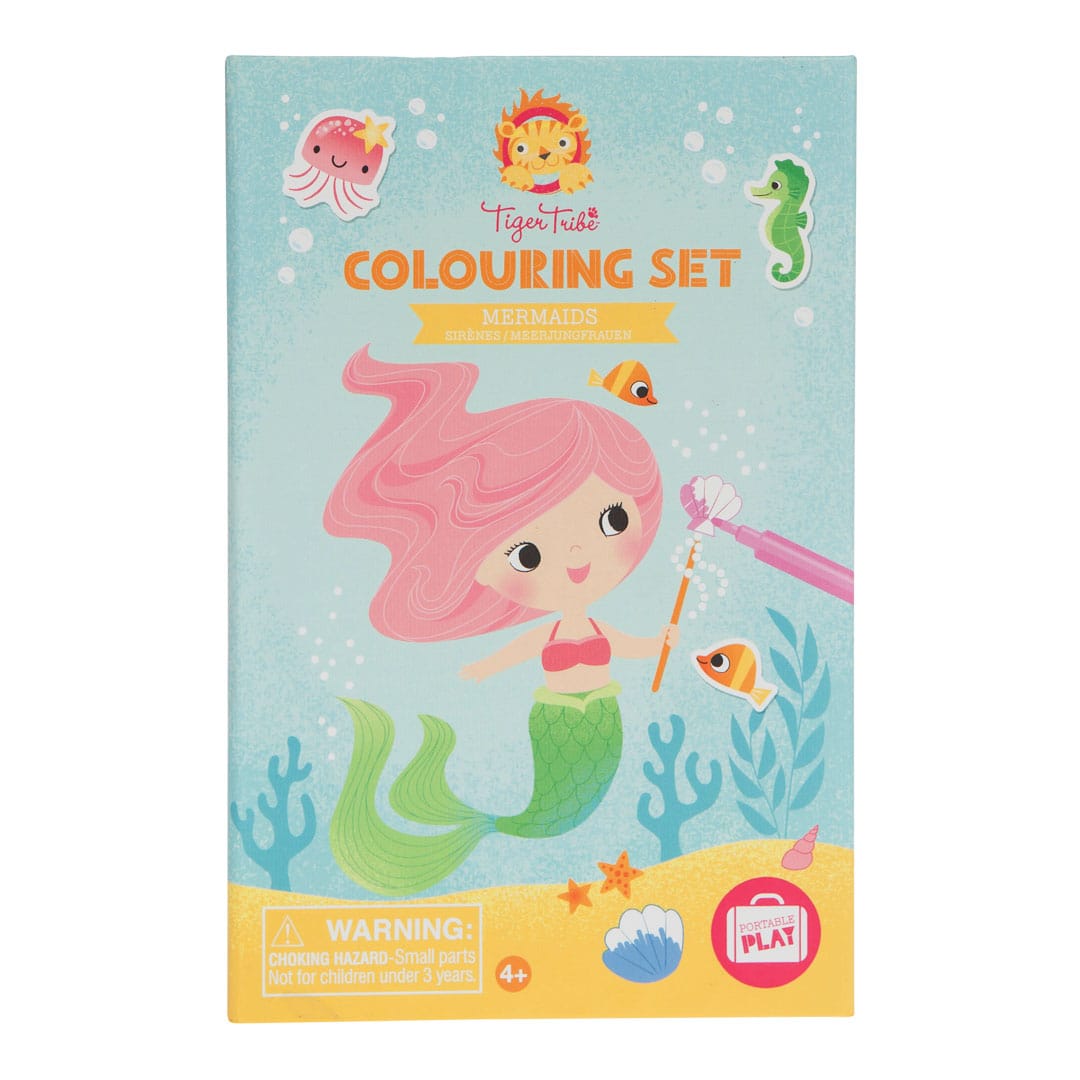 Coloring Set - Mermaids Tiger Tribe Lil Tulips
