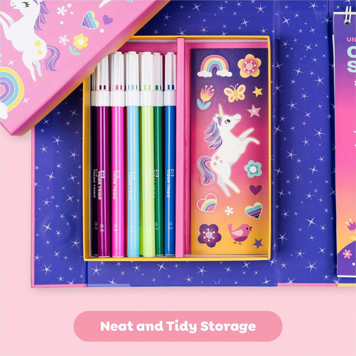 Coloring Set - Unicorn Magic Tiger Tribe Lil Tulips