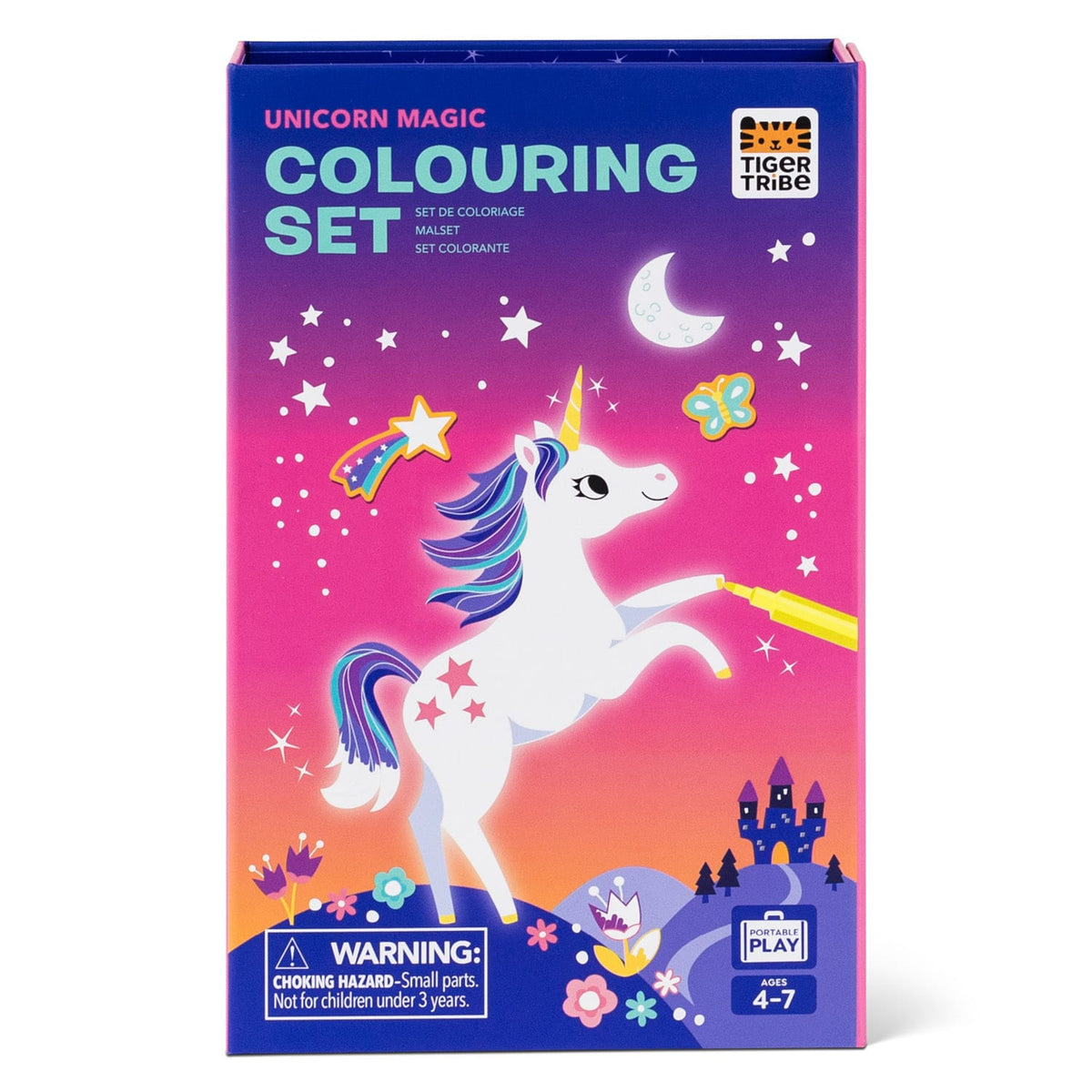 Coloring Set - Unicorn Magic Tiger Tribe Lil Tulips