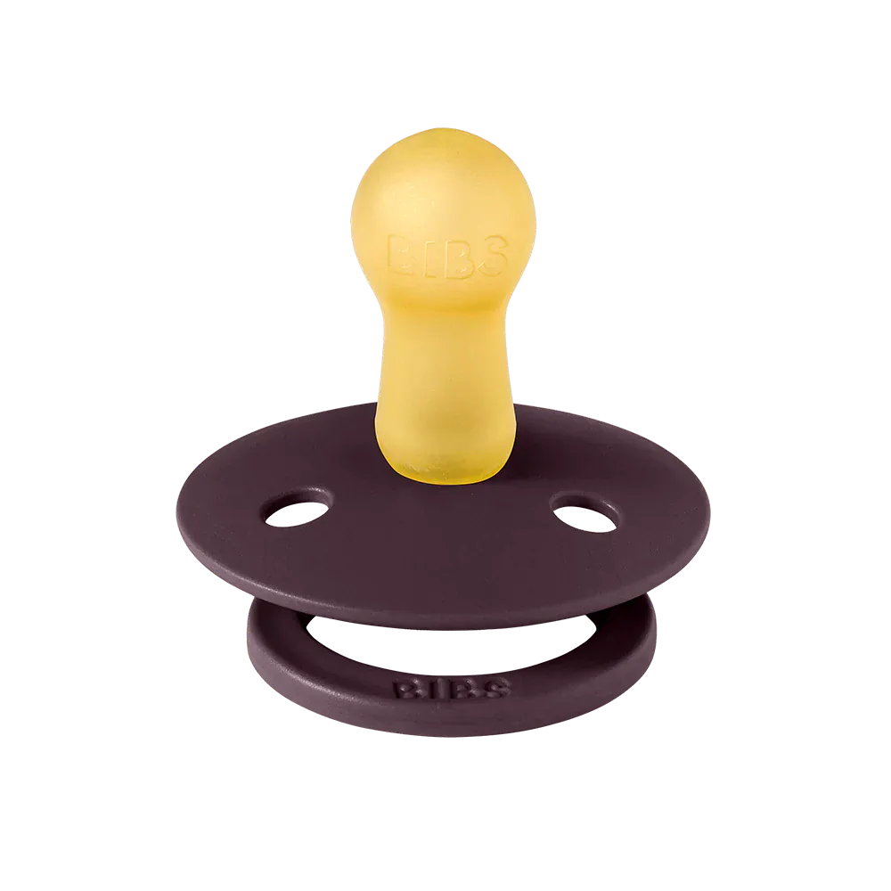 Colour Holiday Bow 2 Pack - Ivory/Plum Bibs Pacifier Lil Tulips