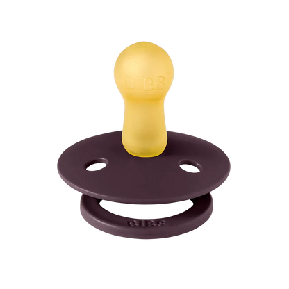 Colour Holiday Bow 2 Pack - Ivory/Plum Bibs Pacifier Lil Tulips