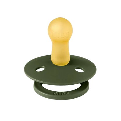 Colour Pacifiers Holiday Leaf 2 Pack - Sage/Hunter Green Bibs Pacifier Lil Tulips