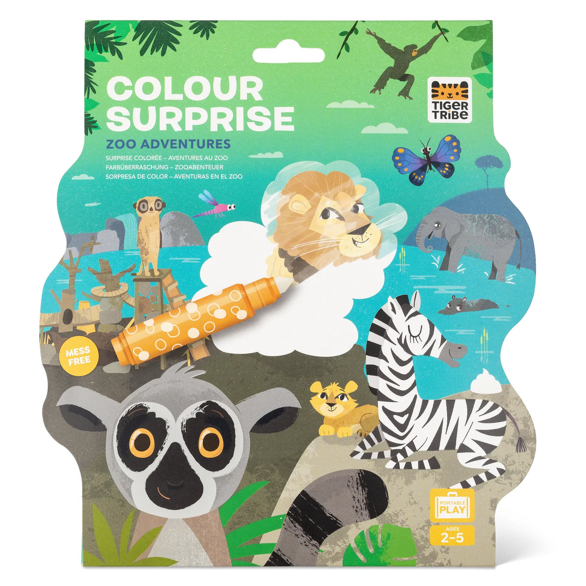 Colour Surprise - Zoo Adventures Tiger Tribe Lil Tulips