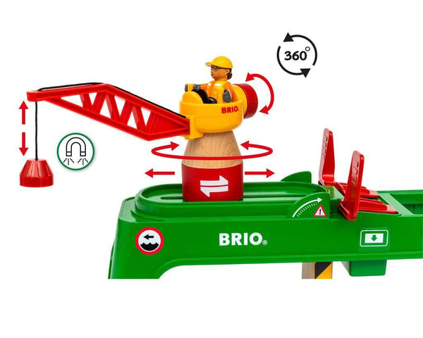 Container Crane Brio Model Trains & Train Sets Lil Tulips