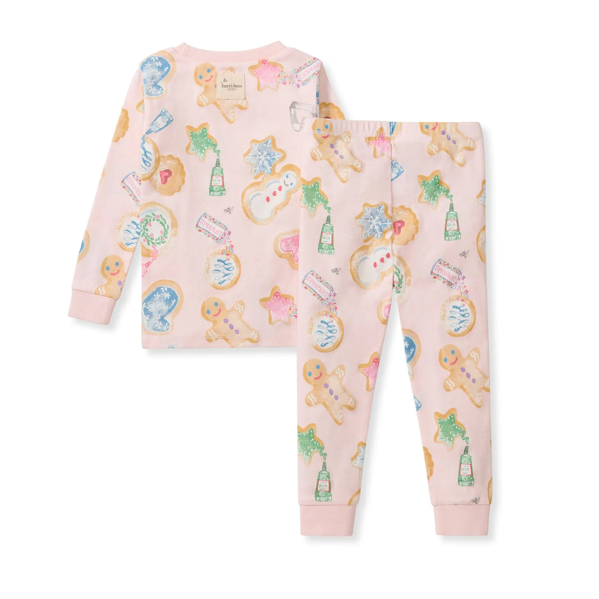 Cookie Party Organic Cotton Two-Piece Pajamas Burt's Bees Baby Lil Tulips