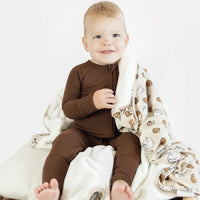 Cookies & Milk Toddler Blanket Brave Little Ones Blankets Lil Tulips