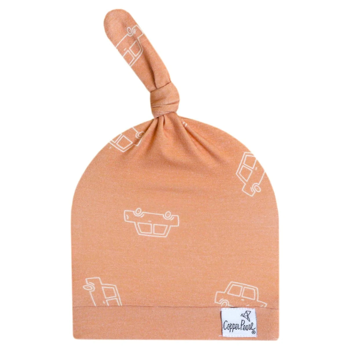 Cooper Top Knot Hat | Copper Pearl