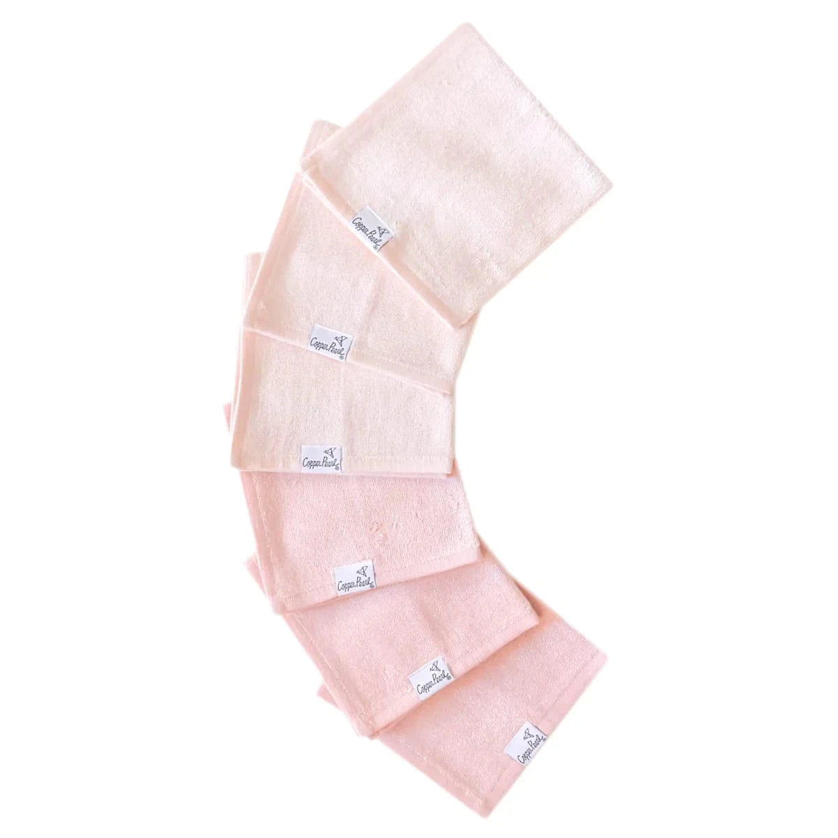 Cora Bamboo Washcloths (6 pack) Copper Pearl Lil Tulips