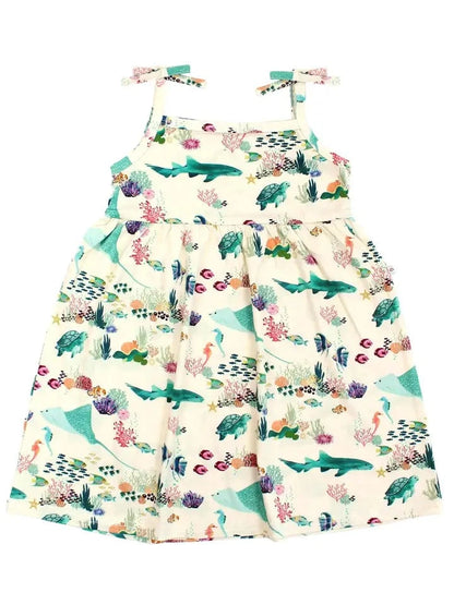Coral Reef Bamboo Sundress Emerson and Friends Baby & Toddler Clothing Lil Tulips
