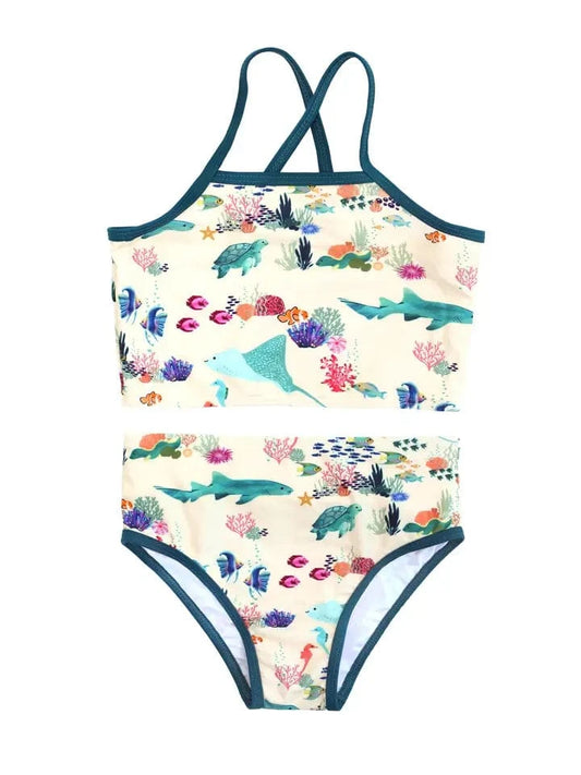 Coral Reef Bikini Swimsuit Emerson and Friends Lil Tulips