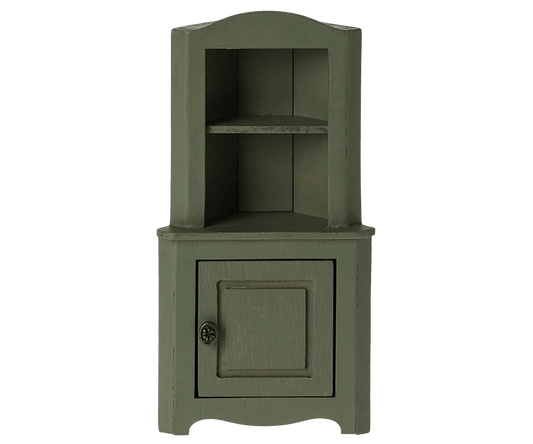 Corner Cabinet, Mouse- Dark Green Maileg Lil Tulips