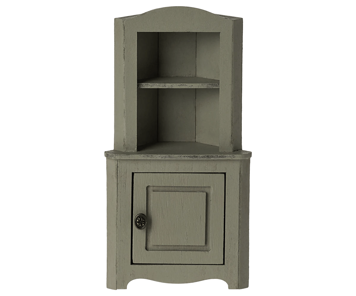 Corner Cabinet, Mouse- Light Green Maileg Lil Tulips