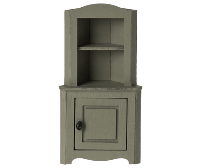 Corner Cabinet, Mouse- Light Green Maileg Lil Tulips
