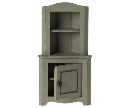 Corner Cabinet, Mouse- Light Green Maileg Lil Tulips