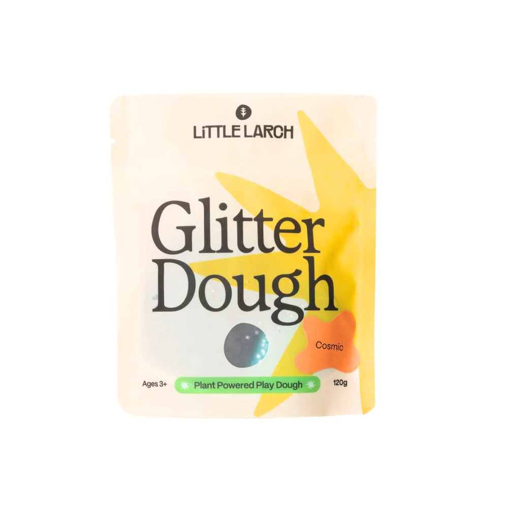 Cosmic Glitter Dough | Natural Play Dough Little Larch Lil Tulips