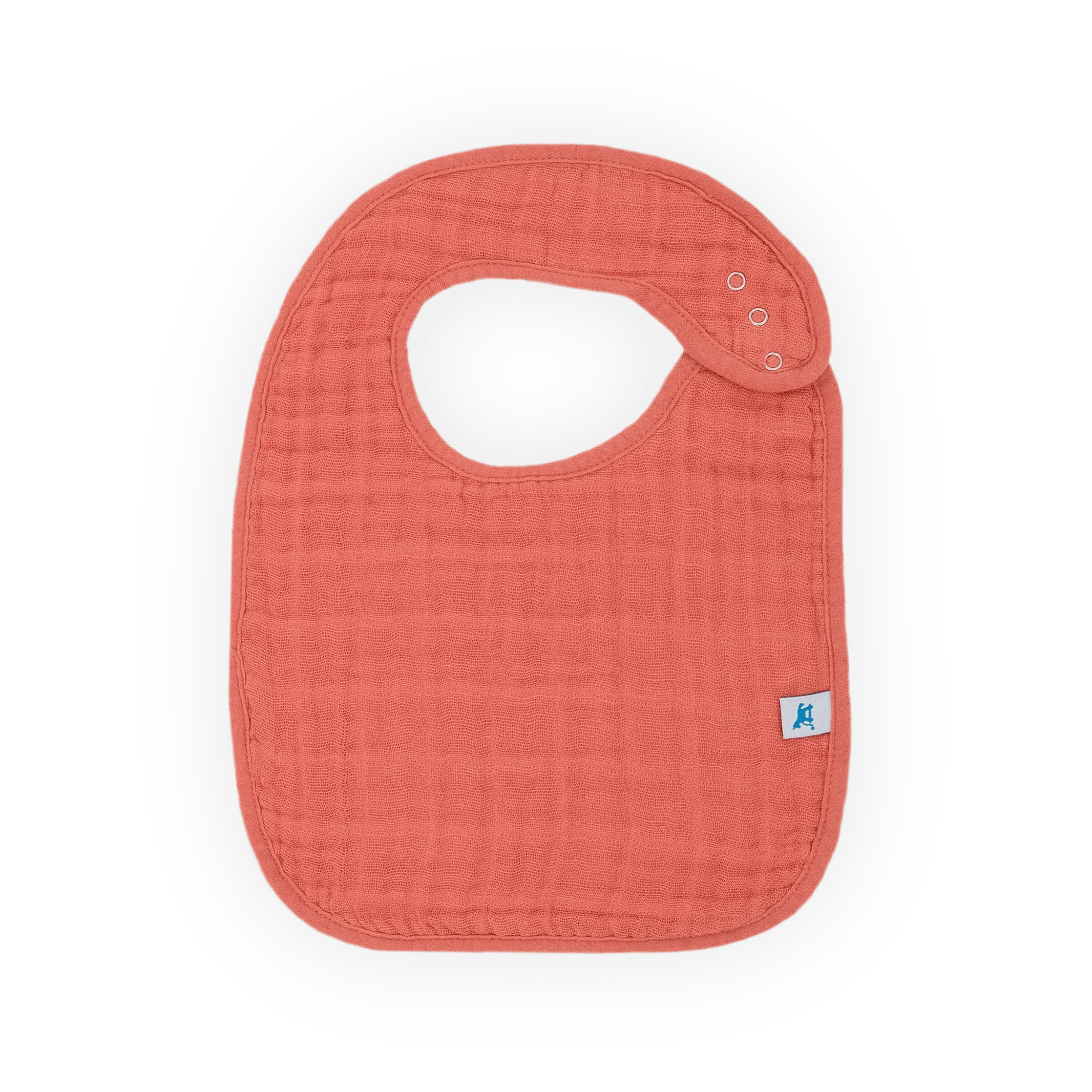 Cotton Muslin Classic Bib 3 Pack - Light Pink Little Unicorn Lil Tulips