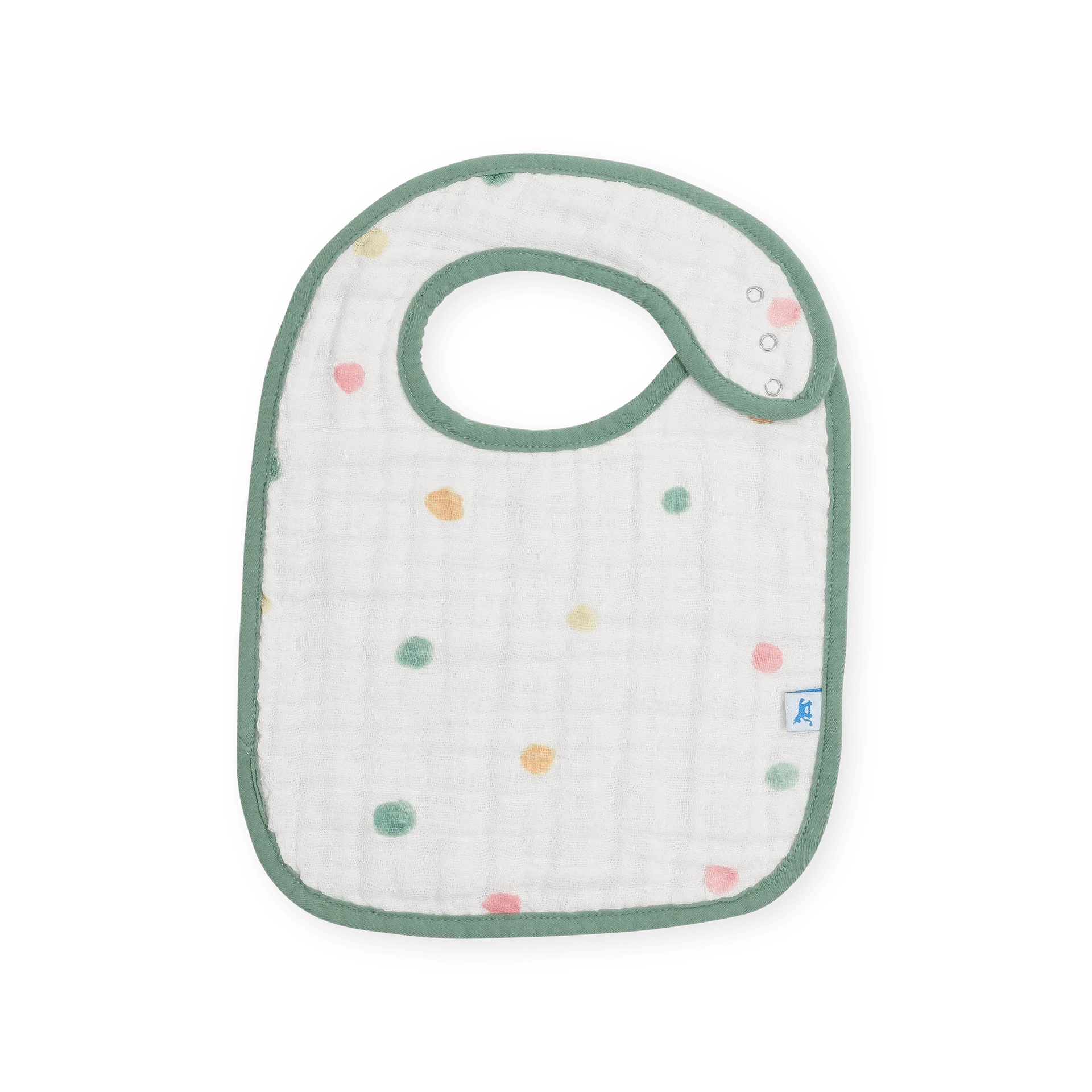 Cotton Muslin Classic Bib 3 Pack - Party Animals Little Unicorn Lil Tulips