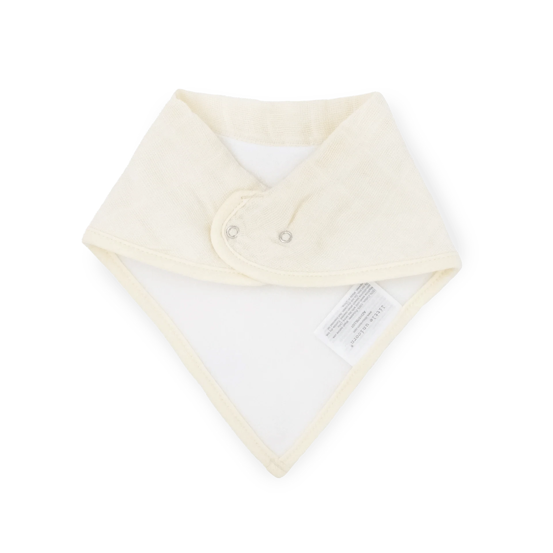 Cotton Muslin + Fleece Bandana Bib 4 Pack - Pressed Petals Little Unicorn Lil Tulips
