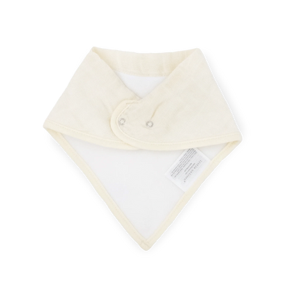Cotton Muslin + Fleece Bandana Bib 4 Pack - Pressed Petals Little Unicorn Lil Tulips