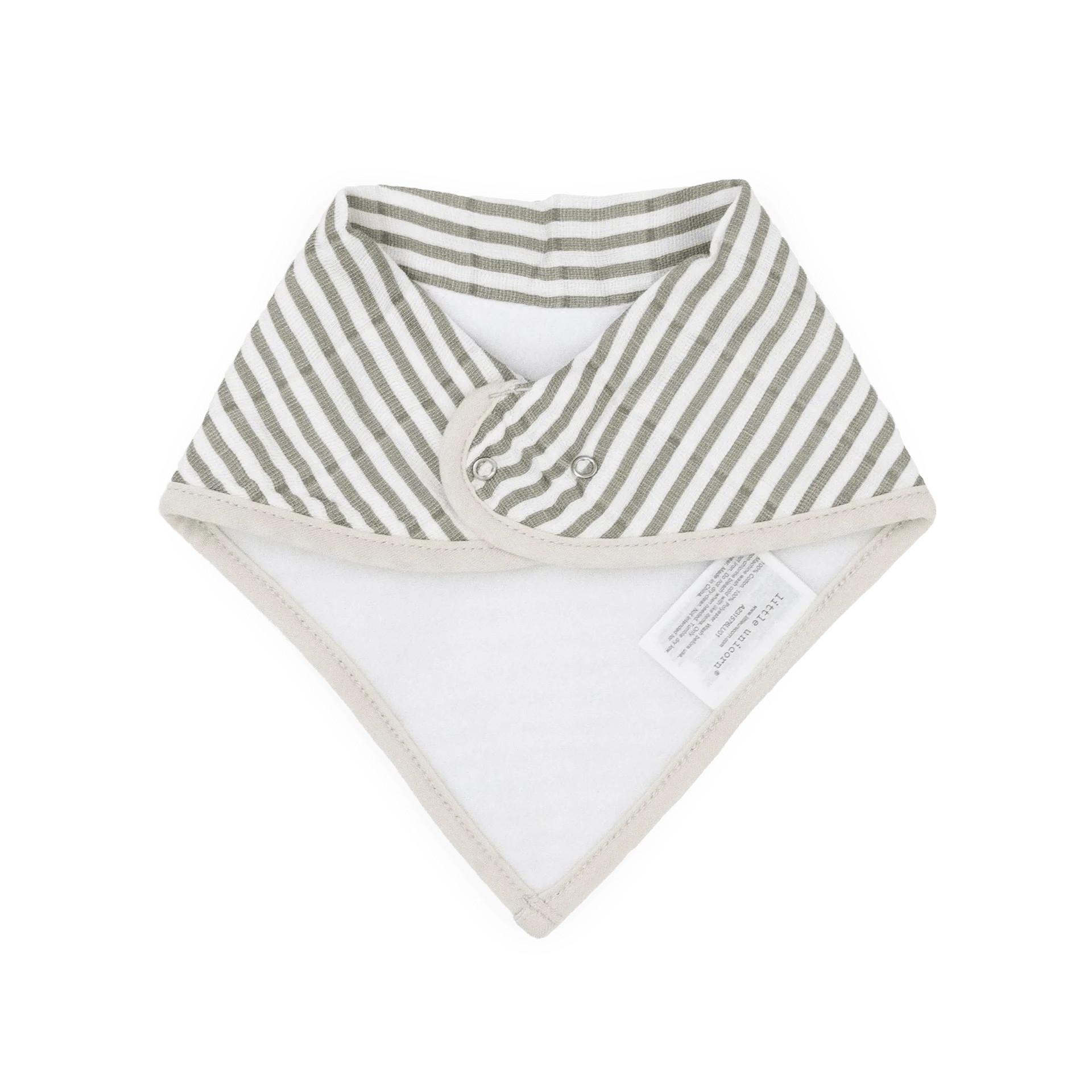 Cotton Muslin + Fleece Bandana Bib 4 Pack - Pressed Petals Little Unicorn Lil Tulips