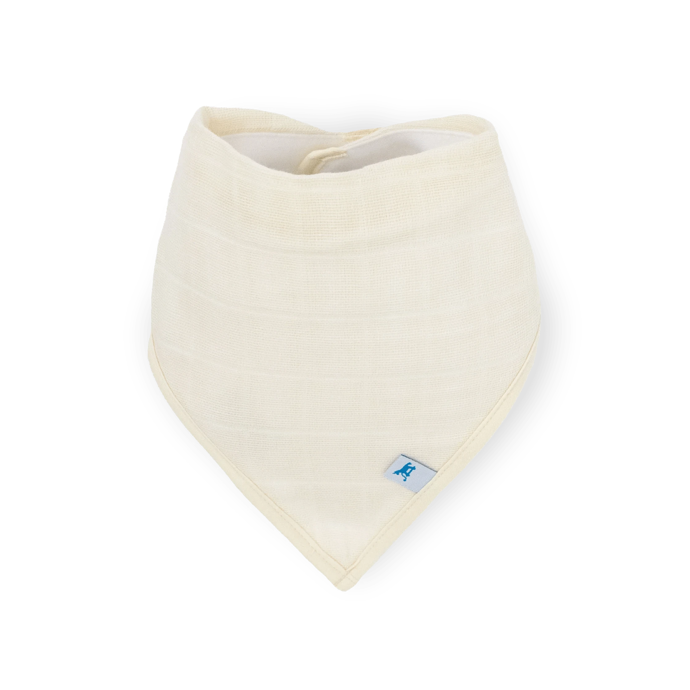 Cotton Muslin + Fleece Bandana Bib 4 Pack - Taupe Cross Little Unicorn Lil Tulips